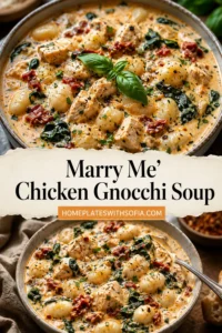 'Marry Me’ Tuscan Chicken Gnocchi Soup