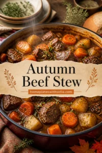 One-Pot Autumn Beef Stew – Cozy Fall Dinner Recipe