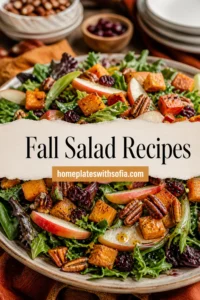 Fall Salad Recipes With Maple Vinaigrette