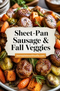 Sheet-Pan Sausage and Fall Veggies Recipe – Sheet Pan Dinner Recipe