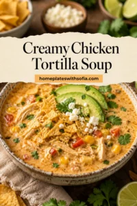 Creamy Chicken Tortilla Soup