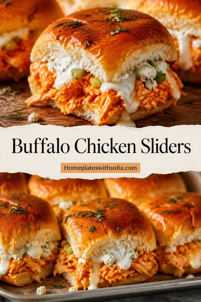 Buffalo Chicken Sliders