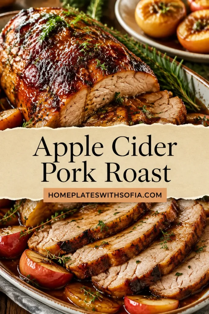 Apple Cider Pork Roast