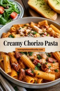 Creamy Chorizo Pasta
