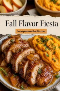 Fall Flavor Fiesta: Pork Tenderloin with Apple Cider Glaze & Sweet Potato Mash