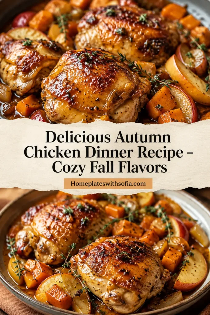 Delicious Autumn Chicken Dinner Recipe – Cozy Fall Flavors