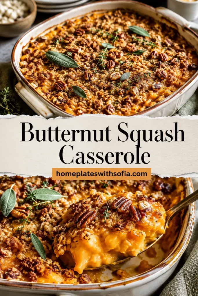 Butternut Squash Casserole