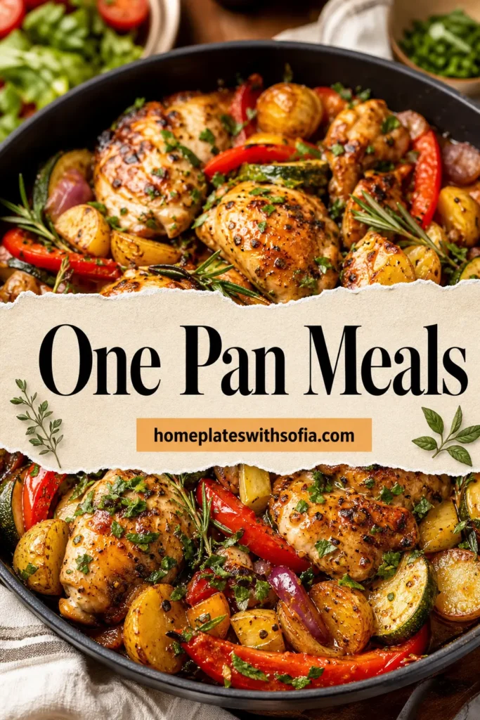 23 One Pan Meals