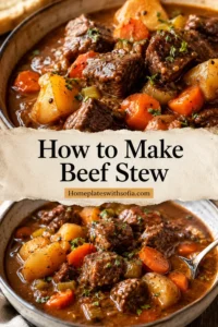 How to Make Beef Stew
