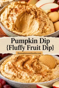 Pumpkin Dip {Fluffy Fruit Dip}